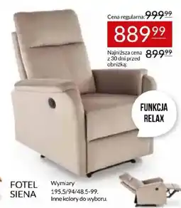 Abra Fotel Siena oferta