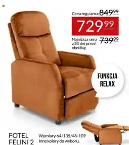 Abra Fotel Felini 2 oferta