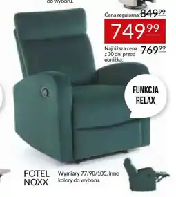 Abra Fotel Noxx oferta
