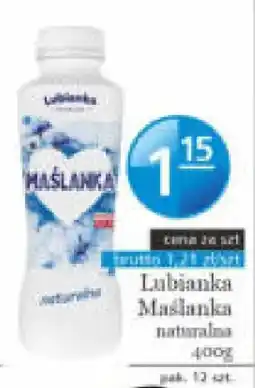 Specjał Lubianka Maślanka naturalna oferta
