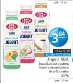 Specjał Jogurt SBA brzoskwinia z miętą oferta