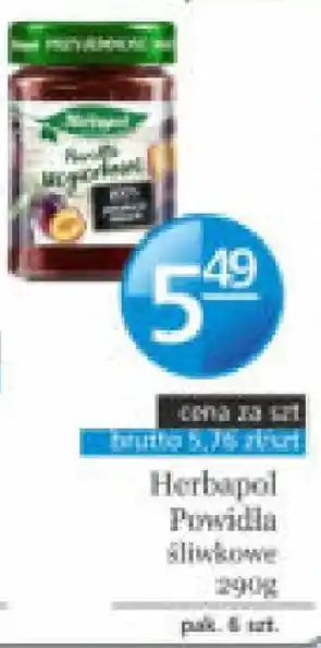 Specjał Herbapol Powidła śliwkowe oferta