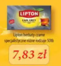 Specjał Lipton herbaty czarne oferta
