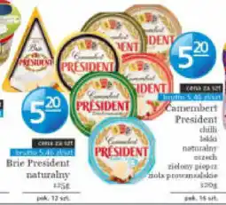Specjał Brie President naturalny oferta