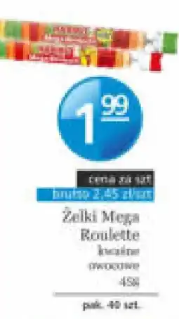 Specjał Żelki Mega Roulette kwasne owocowe oferta