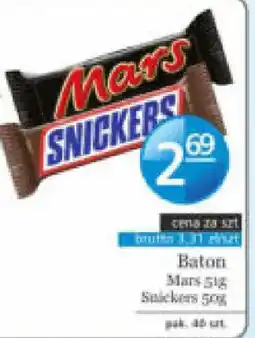 Specjał Baton Mars Snickers oferta