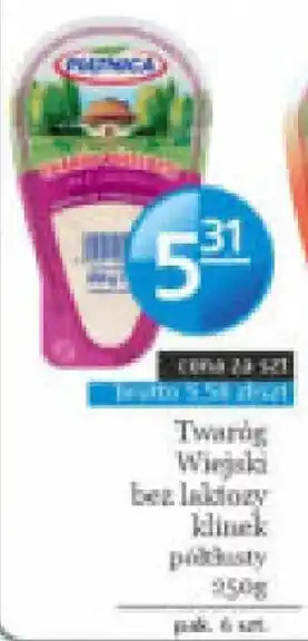 Specjał Twaróg Wiejski bez laktozy klinke półtłusty oferta