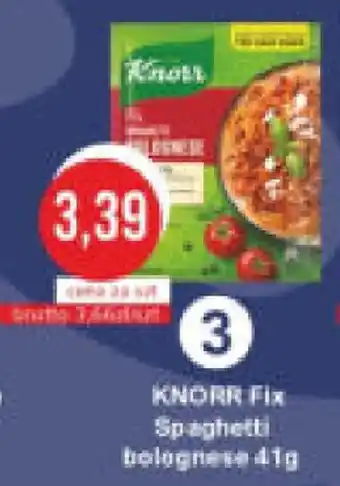 Specjał KNORR Fix Spaghetti bolognese oferta