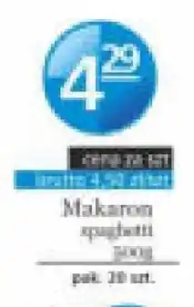 Specjał Makaron spaghetti oferta