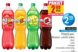 Specjał Napój gaz. Maxer oferta