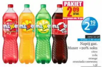 Specjał Napój gaz. Maxer oferta