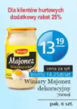 Specjał Winiary Majonez dekoracyjny oferta