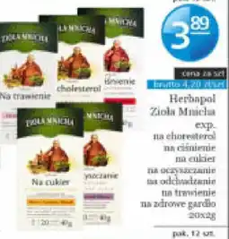 Specjał Herbapol Zioła Mnicha oferta