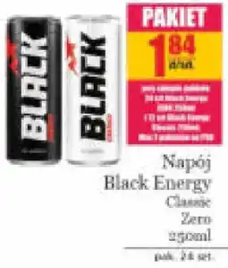 Specjał Napój Black Energy Classic Zero oferta