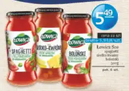 Specjał Löwicz Sos spaghetti, krewetki, boloński oferta