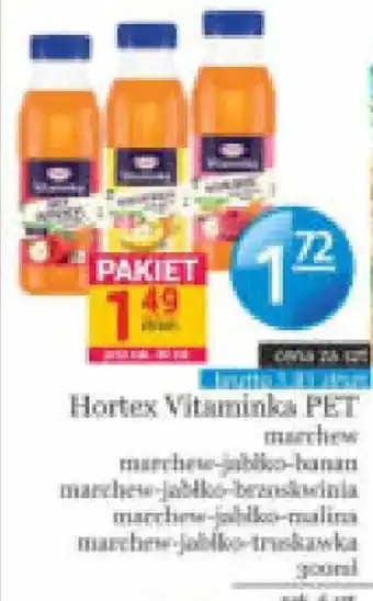 Specjał Hortex Vitaminka PET marchew oferta