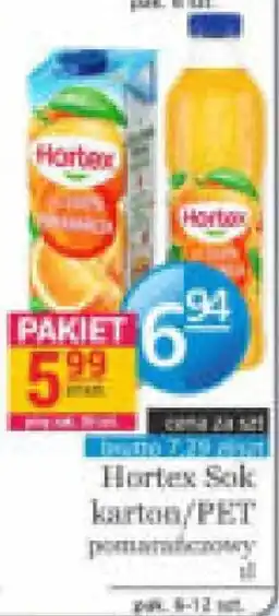 Specjał Hortex Sok pomarańczowy oferta