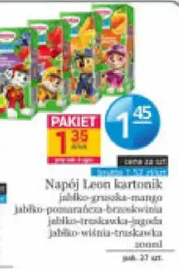 Specjał Napój Leon kartonik oferta