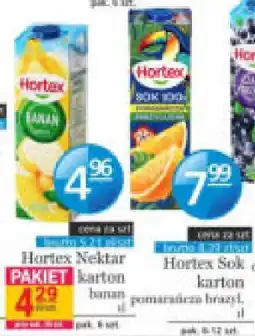 Specjał Hortex Nektar karton banan oferta