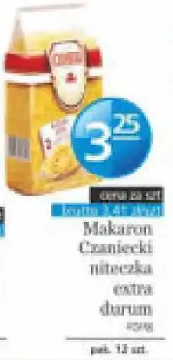 Specjał Makaron Czaniecki niteczka extra durum oferta