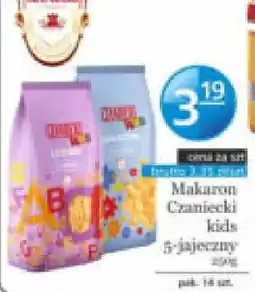 Specjał Makaron Czaniecki kids 5-jajeczny oferta