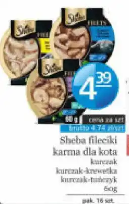 Specjał Sheba fileciki karma dla kota oferta