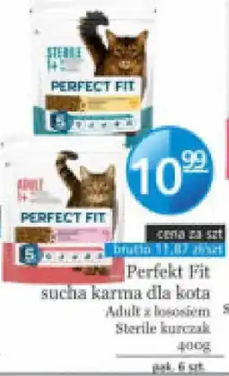 Specjał Perfect Fit sucha karma dla kota Adult z łososiem Sterile kurczak oferta