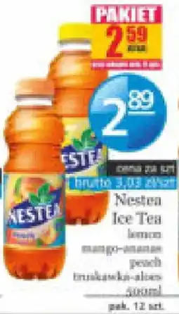 Specjał Nestea Ice Tea lemon mango-mango peach truskawka-ales suomi oferta