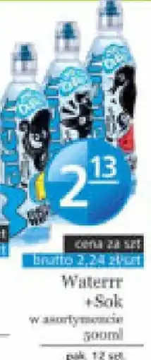Specjał Waterrr + Sok oferta
