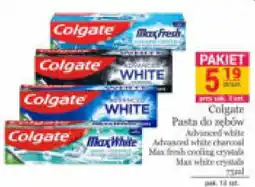 Specjał Colgate Pasta do zębów Advanced white oferta