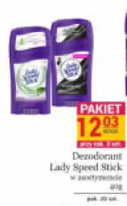 Specjał Dezodorant Lady Speed Stick oferta