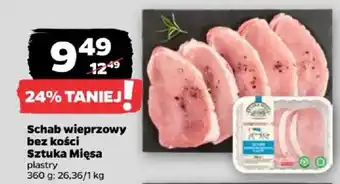 Netto Schab wieprzowy bez kości Sztuka Mięsa oferta
