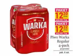 Specjał Piwo Warka Regular oferta