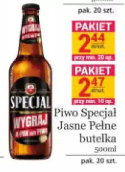 Specjał Piwo Special Jasne Pełne oferta