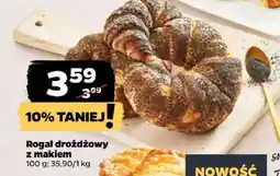 Netto Rogal drożdżowy z makiem oferta