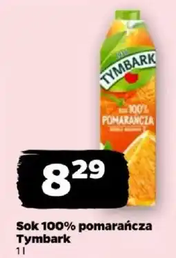 Netto Sok 100% pomarańcza Tymbark oferta