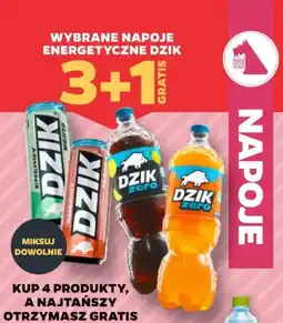 Netto Napoje energetyczne Dzik oferta