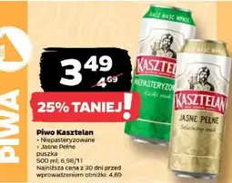 Netto Piwo Kasztelan Jasne Pełne oferta