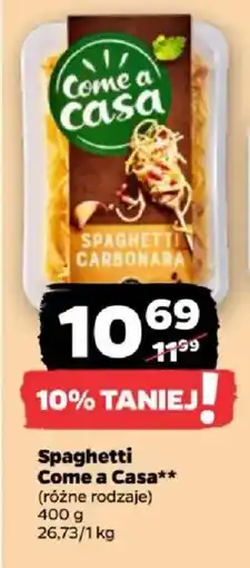 Netto Spaghetti Come a Casa oferta