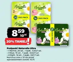 Netto Podpaski Naturella Ultra oferta