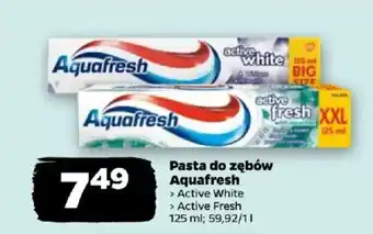 Netto Pasta do zębów Aquafresh oferta