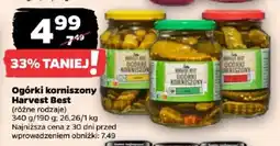 Netto Ogórki korniszony Harvest Best oferta