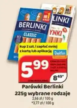 Delfin Parówki Berlinki oferta