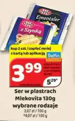 Delfin Ser w plastrach Mlekovita oferta