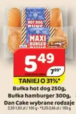 Delfin Butka hot dog Dan Cake, Butka hamburger Dan Cake oferta