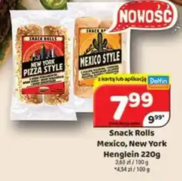 Delfin Snack Rolls Mexico, New York Henglein oferta