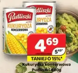Delfin Kukurydza konserwowana Pudliszki oferta
