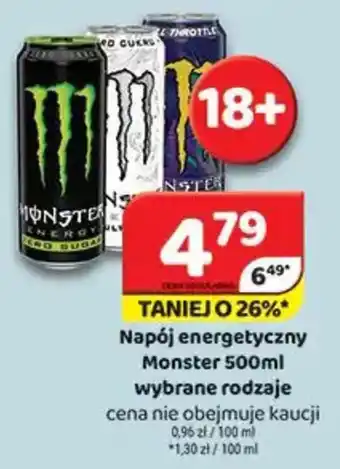 Delfin Napój energetyczny Monster oferta