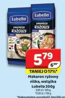 Delfin Makaron ryżowy nitka, wstążka Lubella oferta