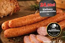 E.Leclerc Kiełbasa podwawelska Nasza Wędzarnia oferta